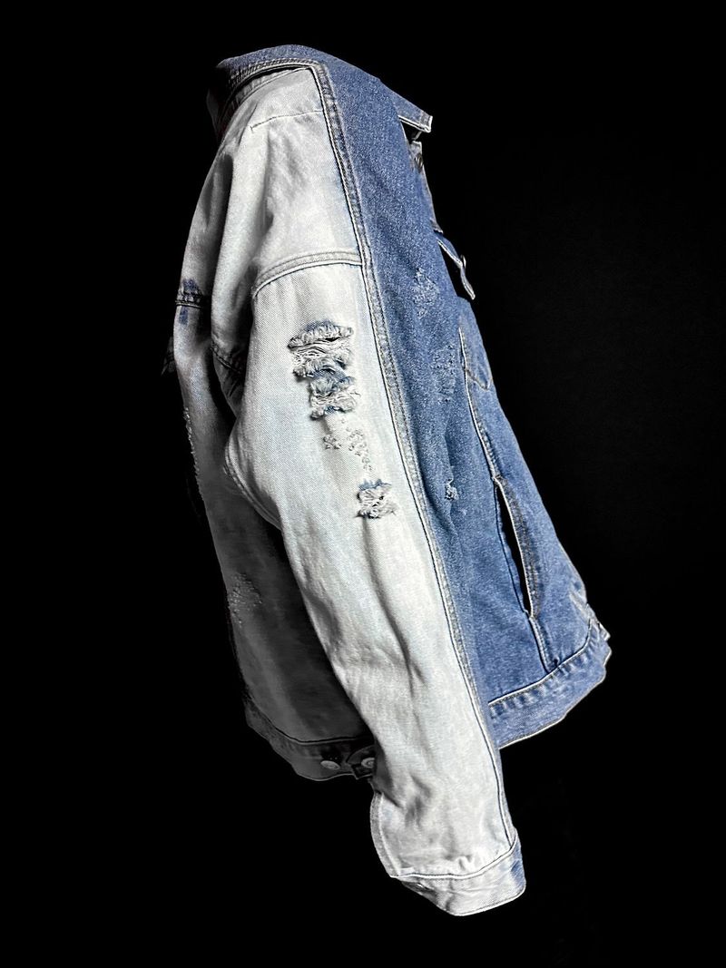 BBD Division Reverse Denim Jacket (Blue)