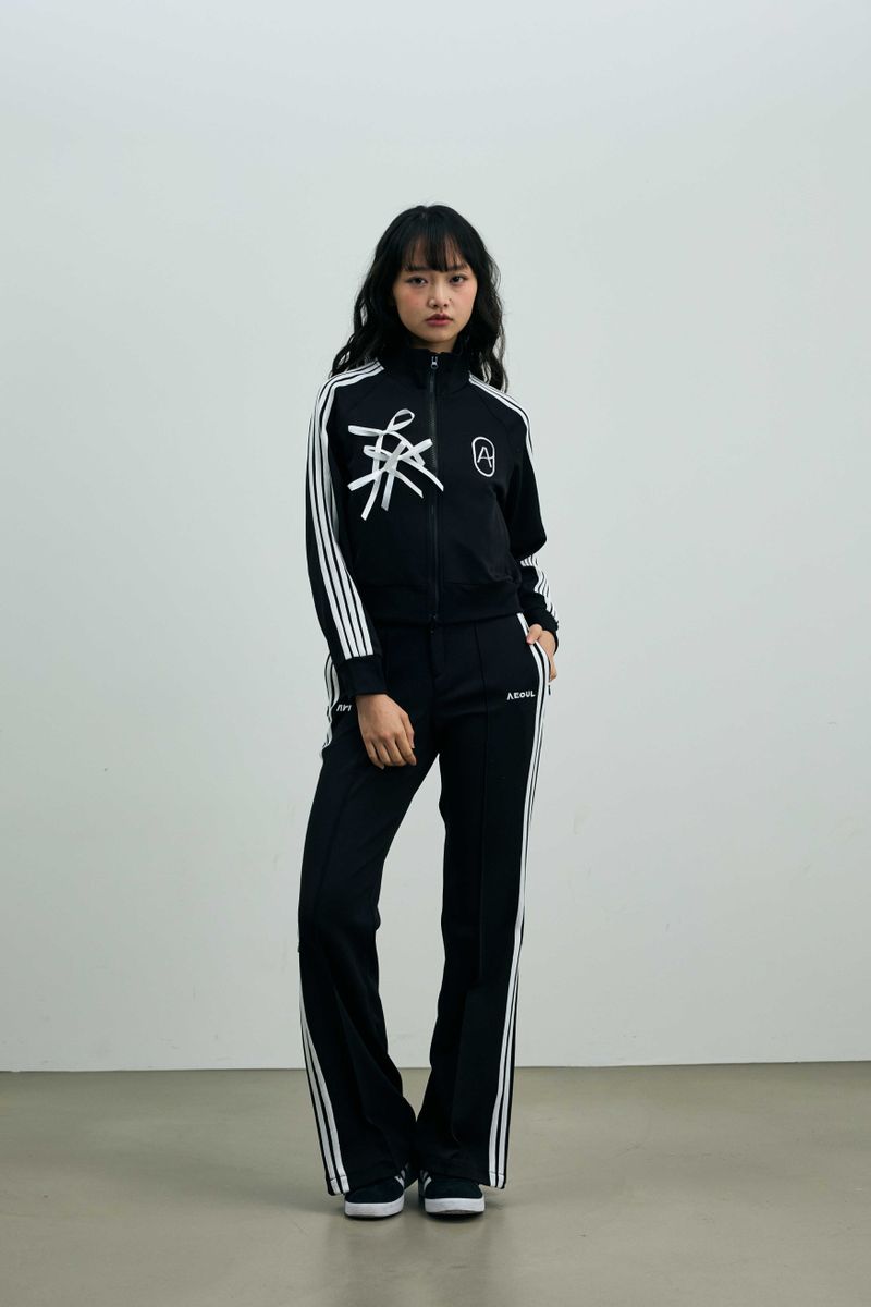 JOEL JERSEY TRACK TOP / BLACK