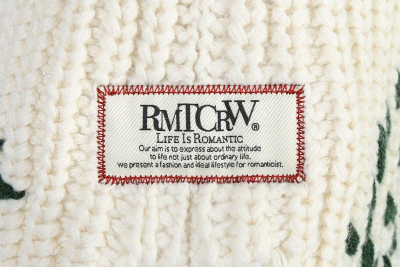 HAND STITCH KNIT TROOPER HAT