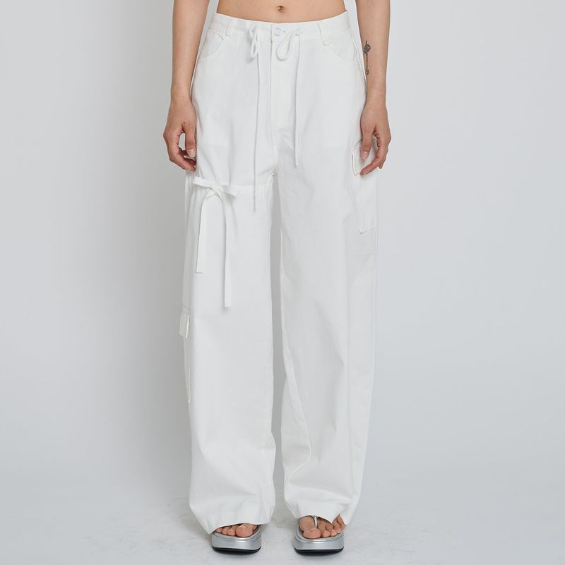 PIO COTTON WIDE PANTS_OFF WHITE