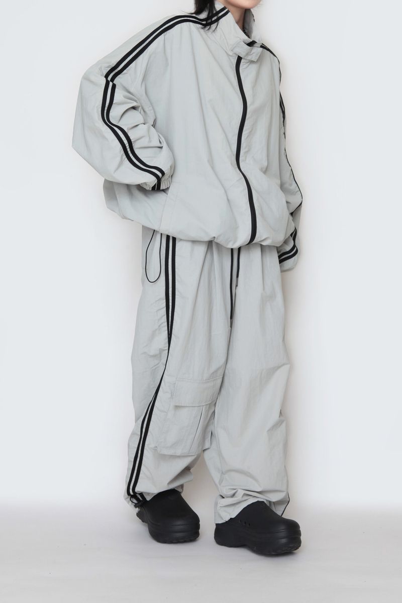 Track High Neck Zip-Up