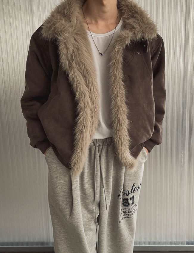 Creme Raccoon Fur Padding Mustang