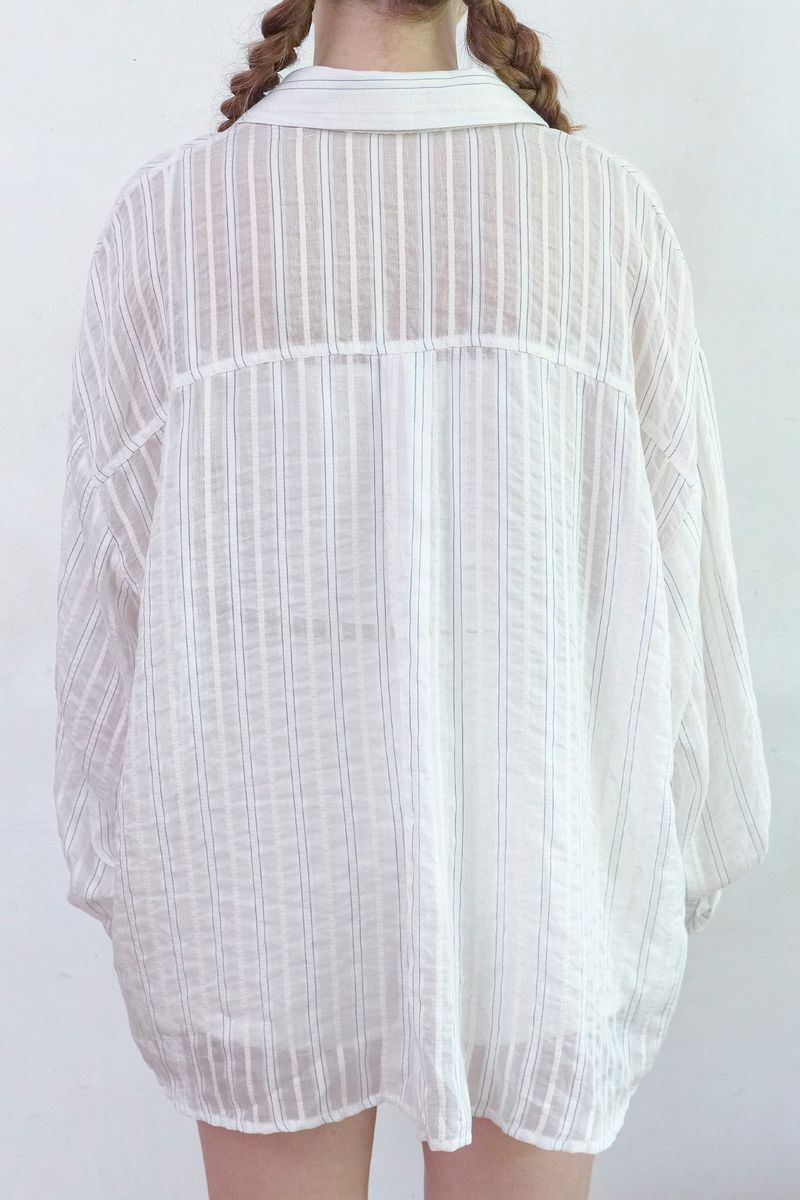Summer Stripe Shirt [Ivory]