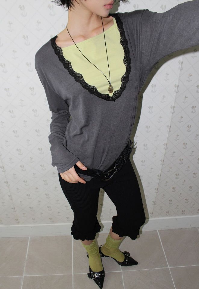 FRILL HALF LEGGINGS