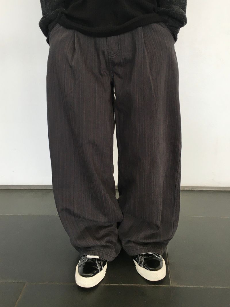 DISCERNMENT（ディサーンメント）の「Lumin Stripe Cotton Pants 2C（Pants）」