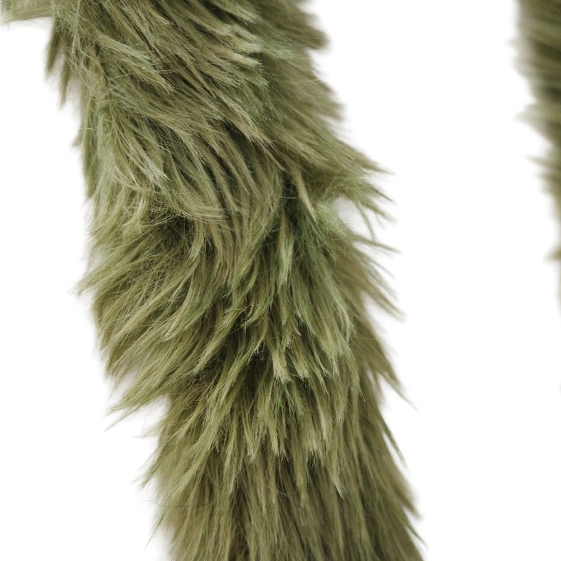 Winter Hairy Muffler (khaki)