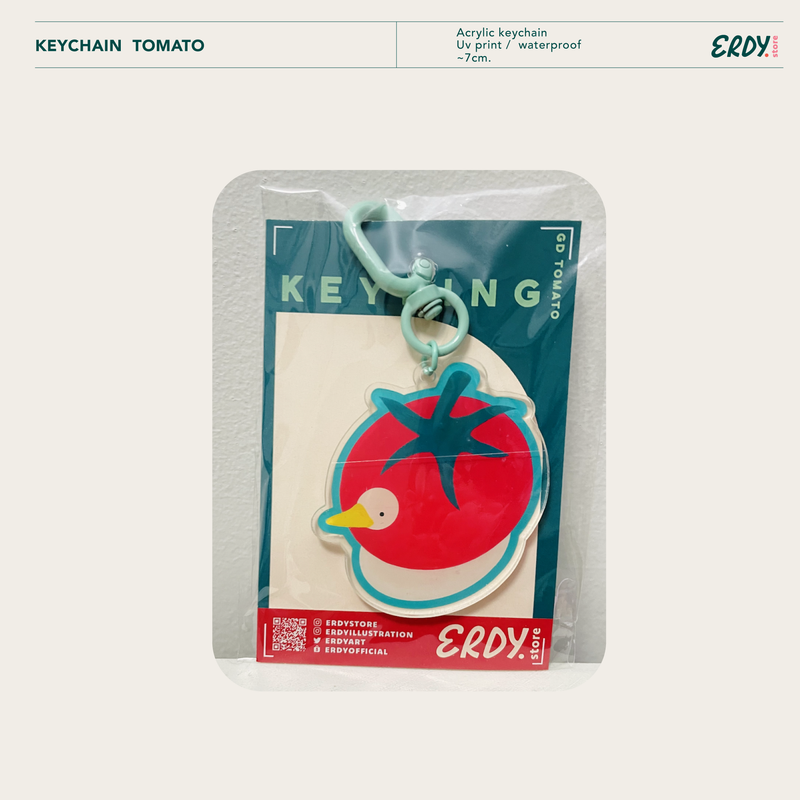  Keychain | GOOSE GOOSE DUCK Tomato