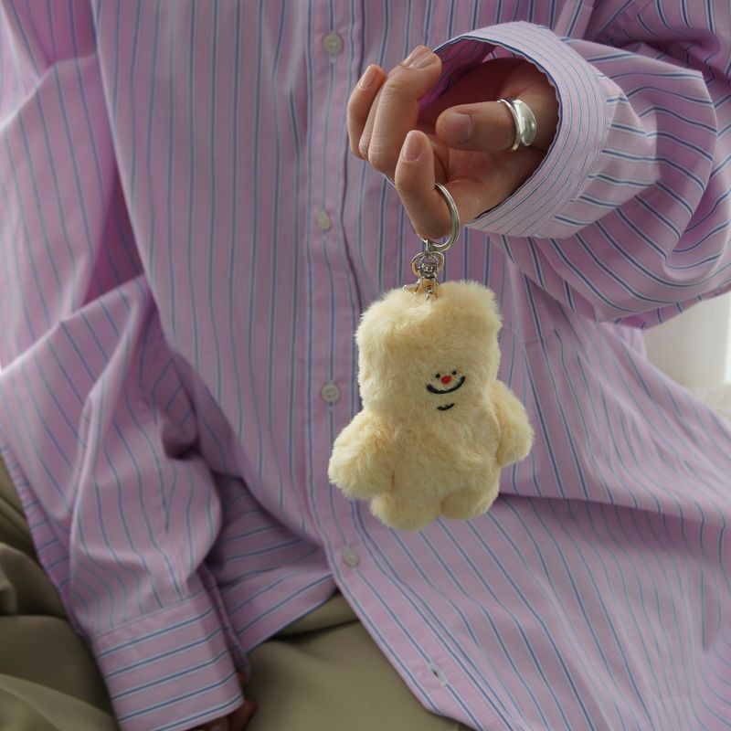 tuteogi yellow doll keyring
