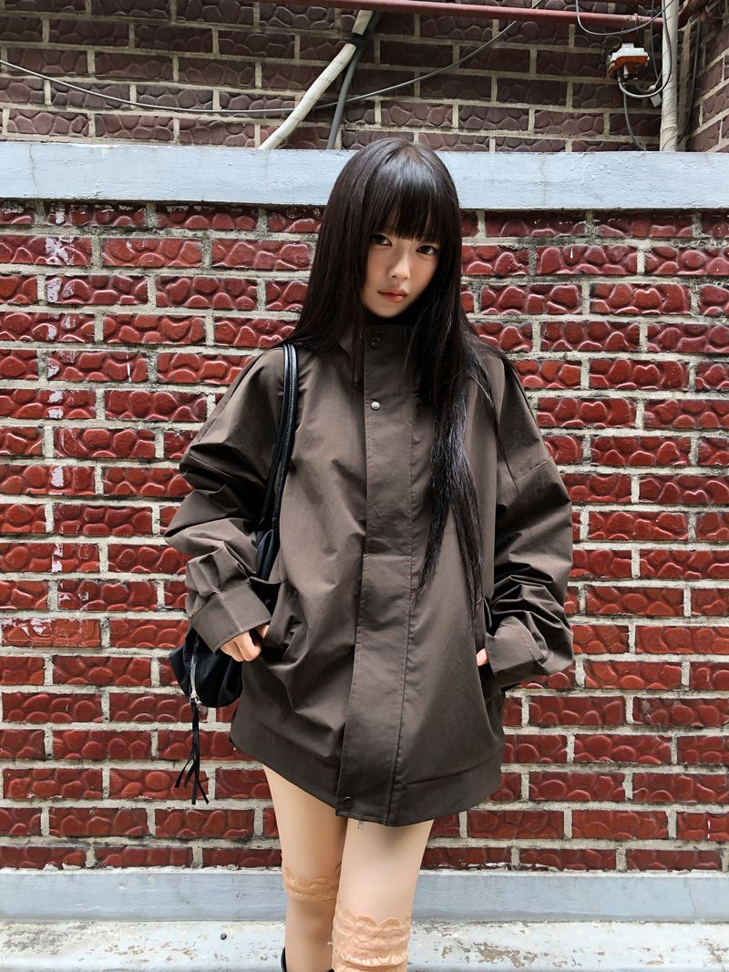 WONDER WONDER（ワンダーワンダー）の「アーロン ハイネック オーバーサイズ フィールド ジャケット（ジャケット/アウター）」