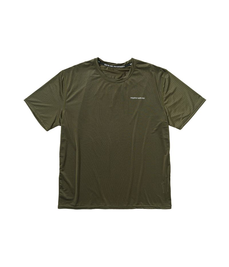 Air Vent Solid T-Shirt (Khaki)