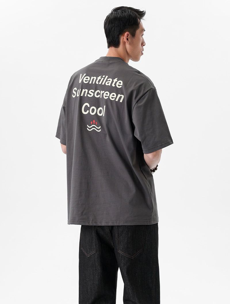Keaton Back Lettering Tee