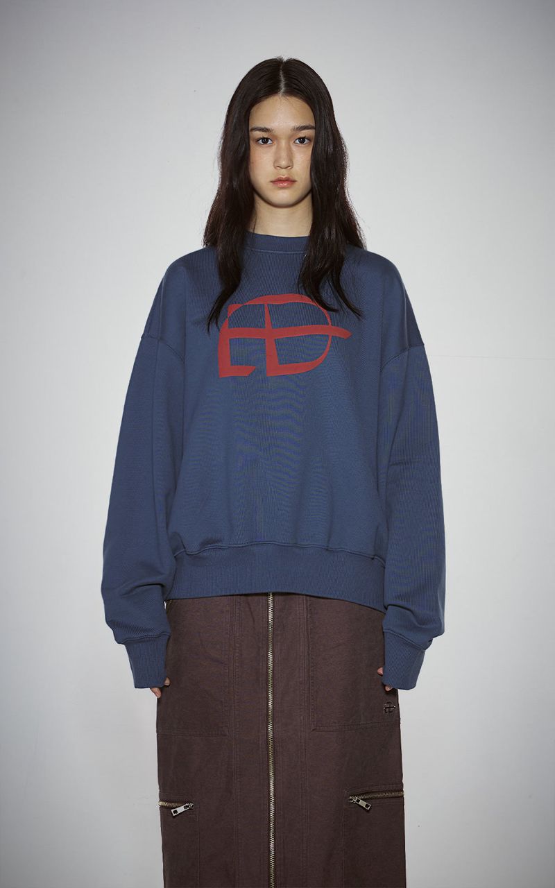 BOLD LOGO SWEATSHIRTS_BLUE