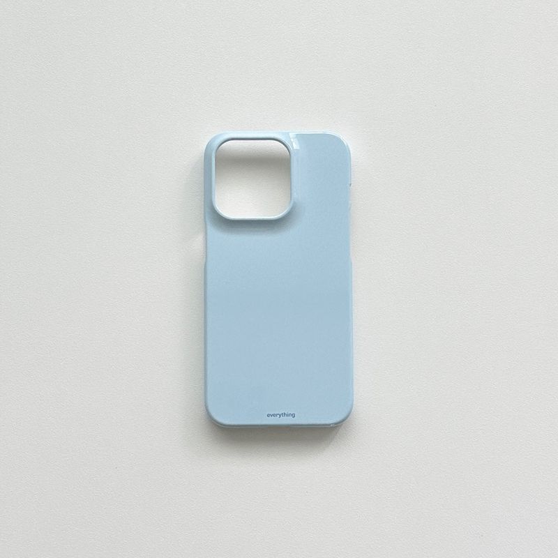 [hard] glossy plain case