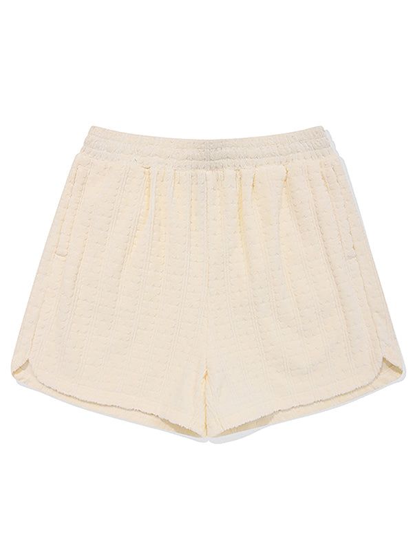 KIRSH（キルシー）の「BANDING TERRY SHORT PANTS [IVORY]（Pants）」