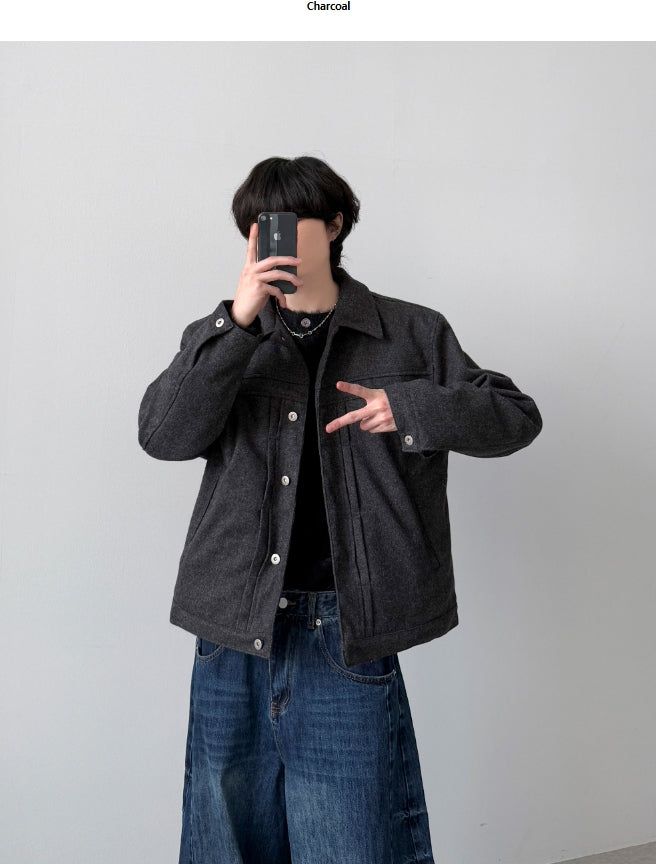 YOURNUS（ユアナス）の「Encoy Wool Crop Jacket（Jackets/Outerwear）」