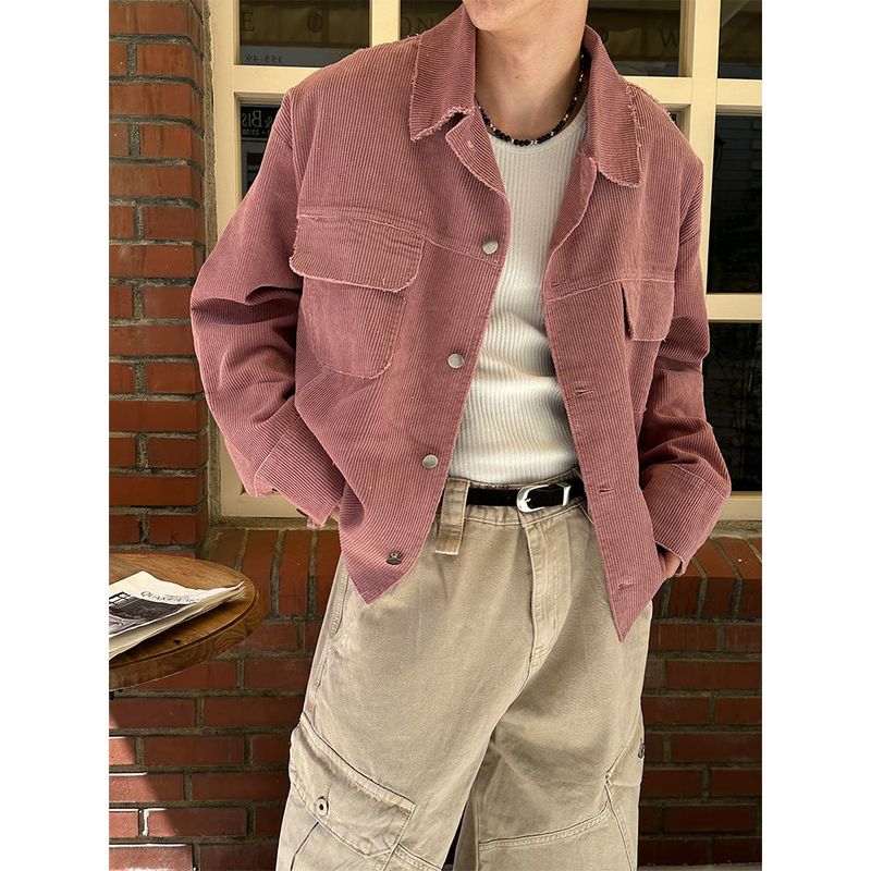 LAURANT（ロラン）の「 [Unisex] Corduroy cutting trucker jacket(3color)（Jackets/Outerwear）」
