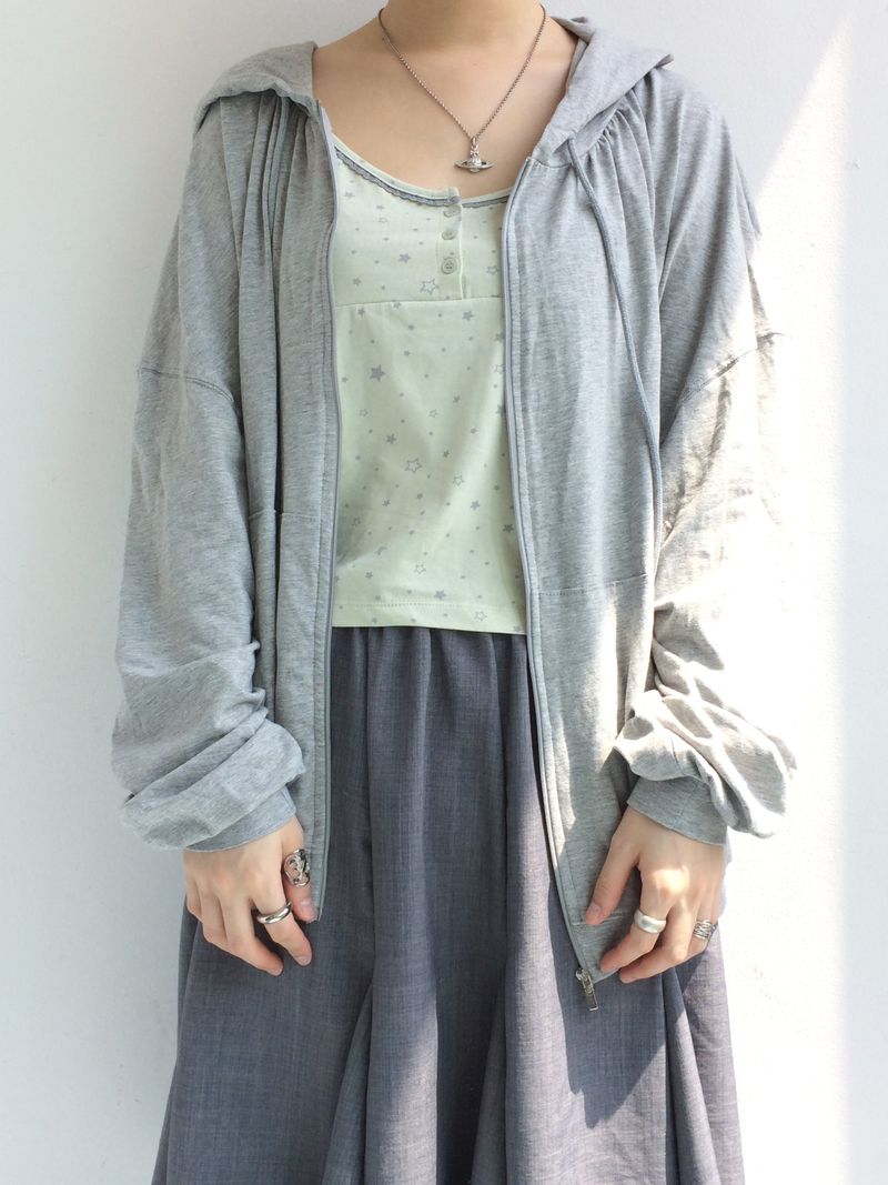Dawn Star button sleeveless