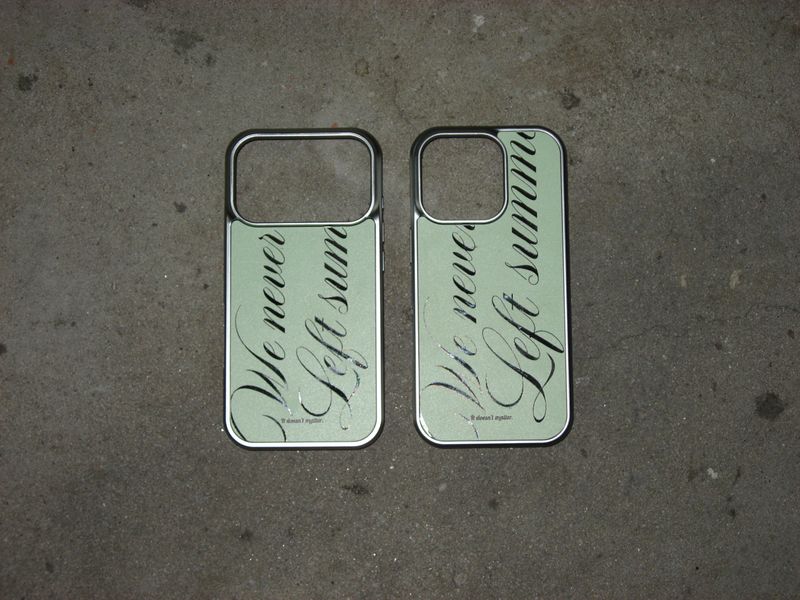 We never left summer phone case (Green)