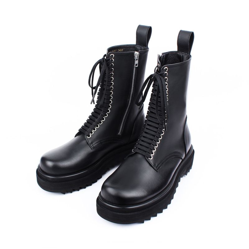 DAVID STONE WAVE SHARK SOLE HI-LACE BOOTS