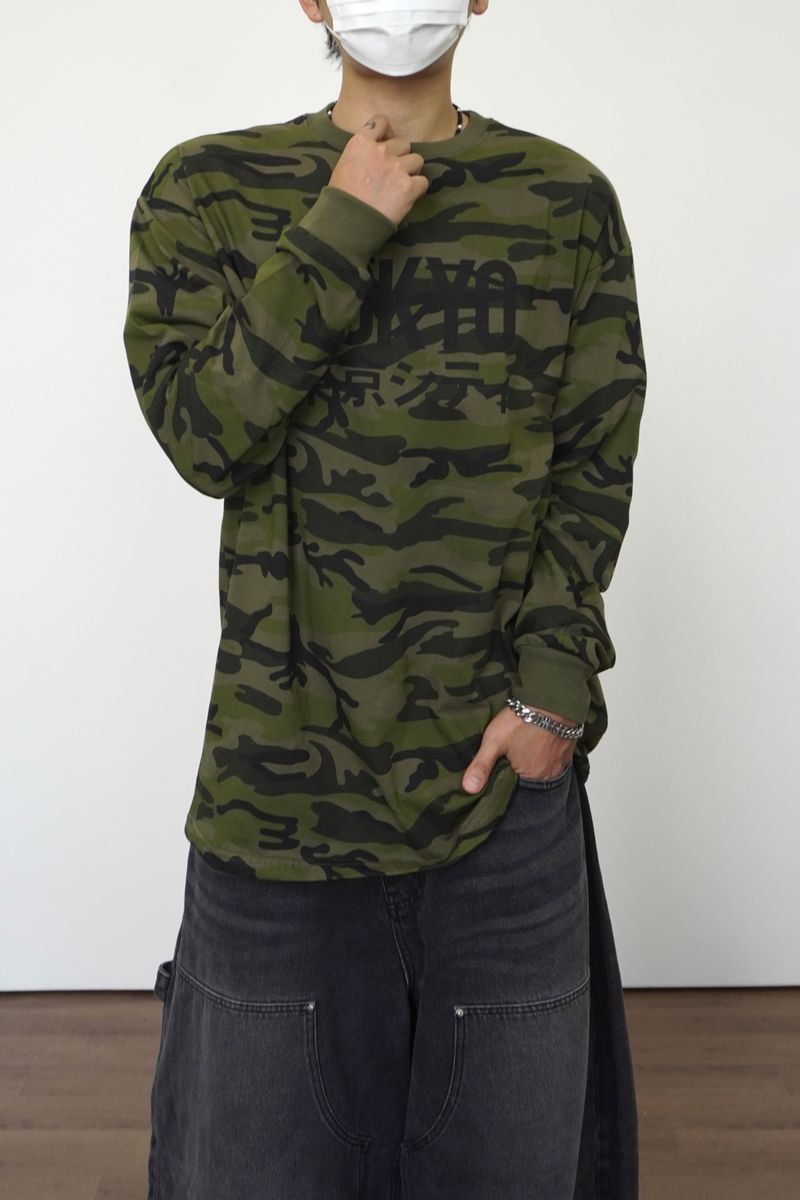TOKYO Camouflage Long Sleeve 2C