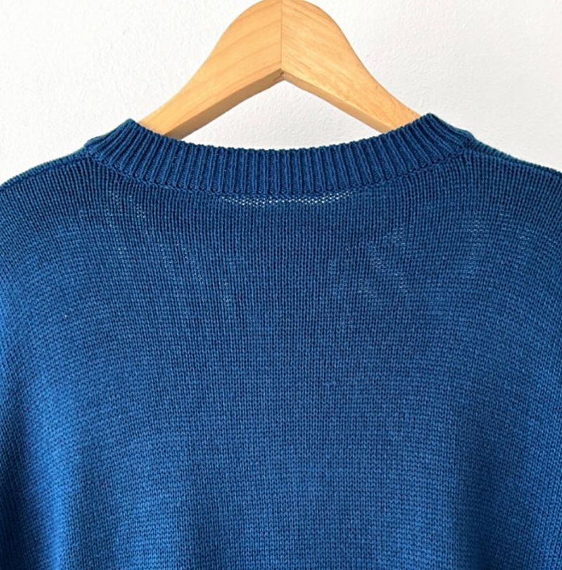 MOCA ROUND BUTTON KNIT(6COLOR)