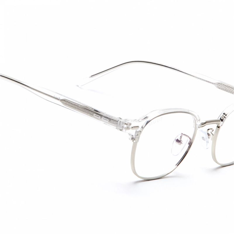 Transparent Browline Glasses Y.LAB 11 C18