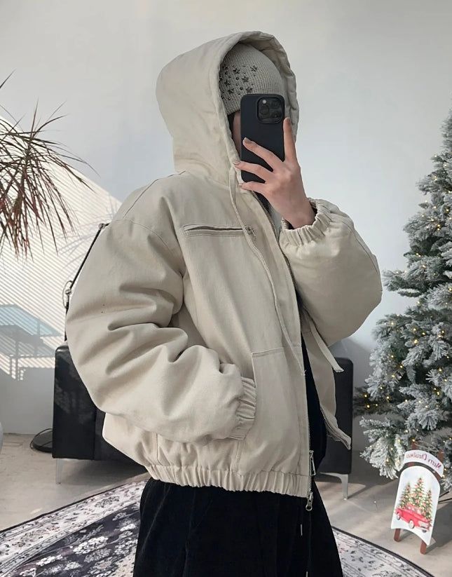 SATIIIZ（サティーズ）の「Raiden Work Hooded Padding（Jackets/Outerwear）」