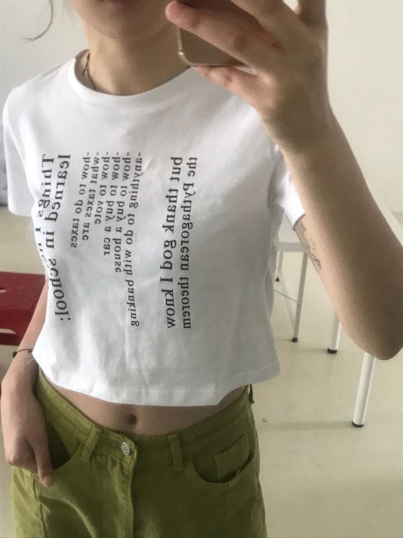 Life crop T