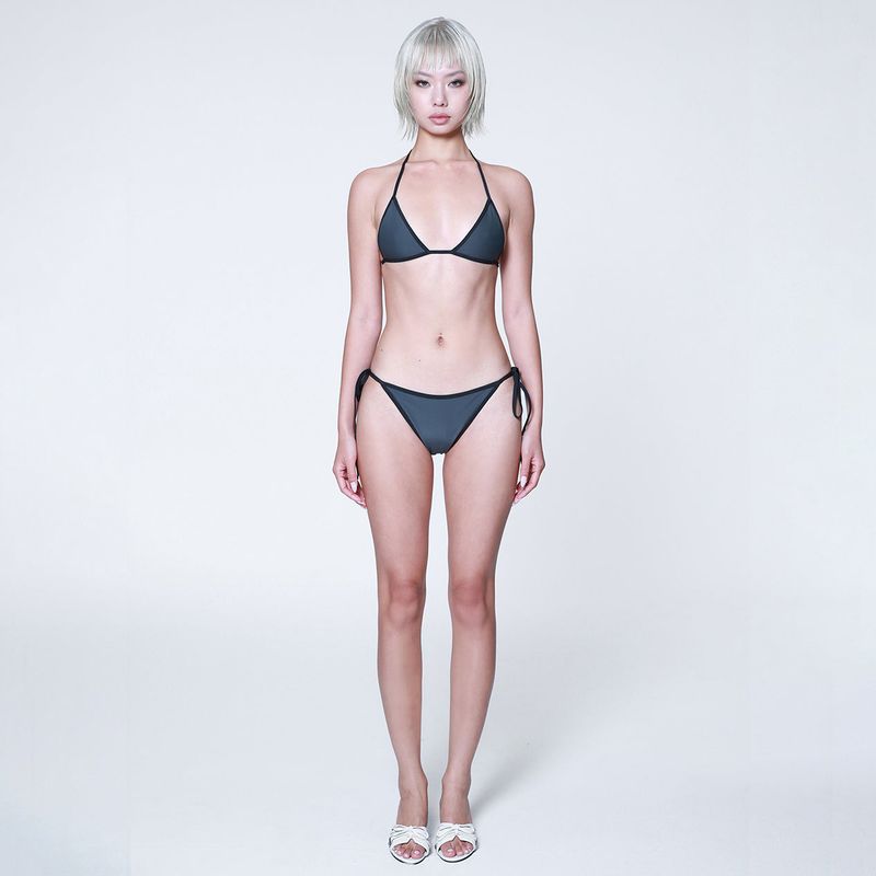 Zoe triangle bikini - wild stripes [micro]