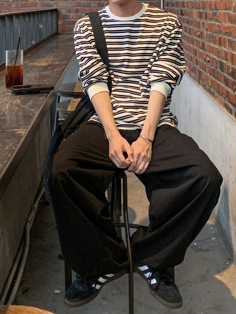 MR Morin Loose fit stripe MTM