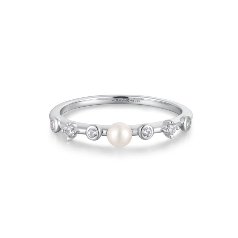 ANIA HAIE（アニア ハイエ）の「 フレッシュウォーターパールキュービックジルコニア  SILVER925 リング R058-04H（アクセサリー）」