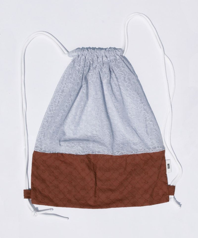 Lace Drawstring Bag - Sora