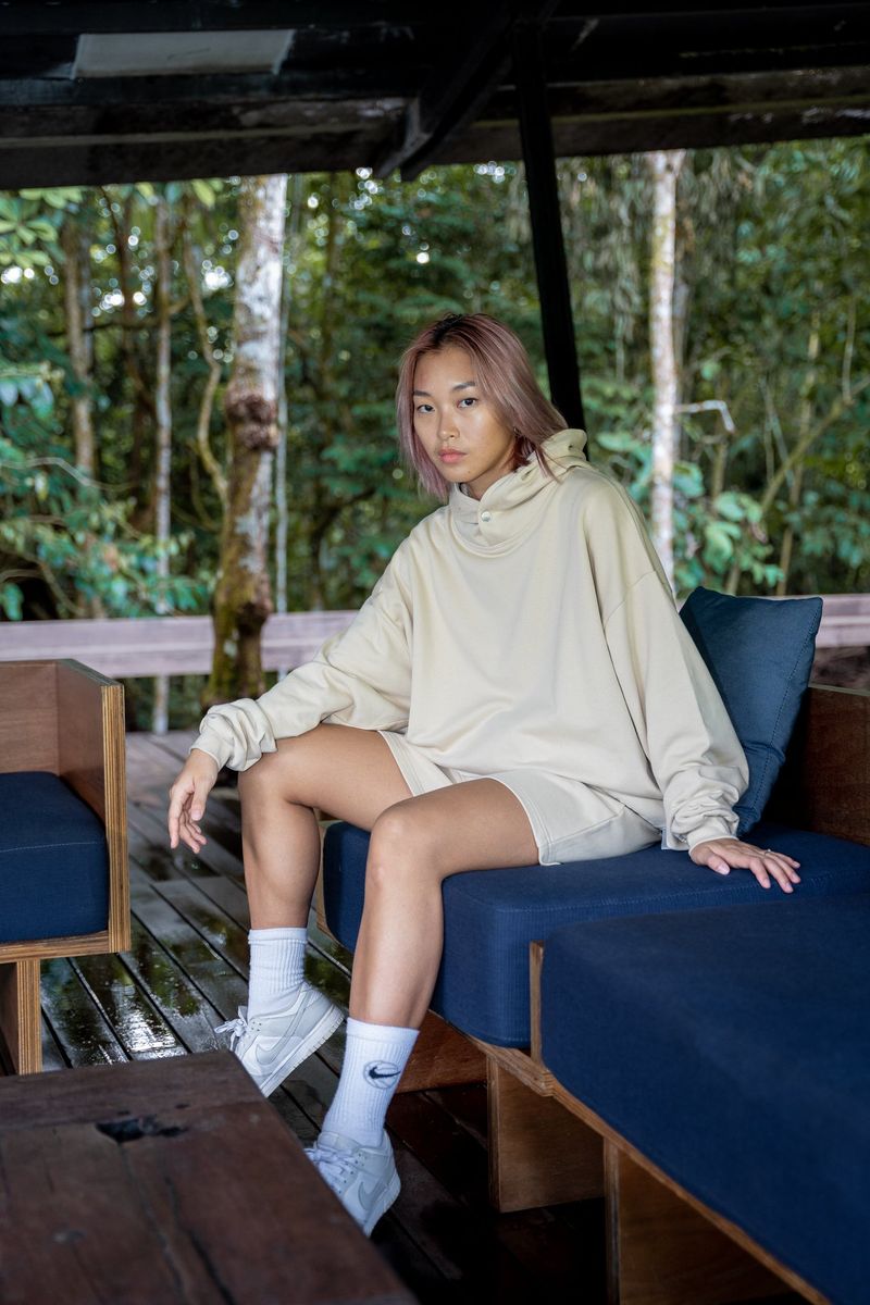 Blanks Hoodie | Flat White
