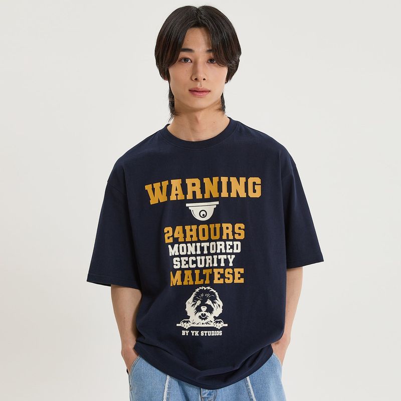 Maltese CCTV half sleeve T-shirt