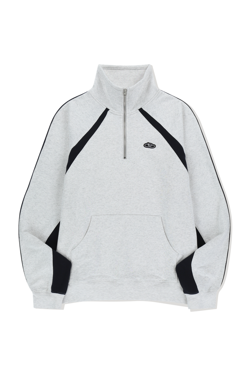 SPORTY HALF ZIP UP