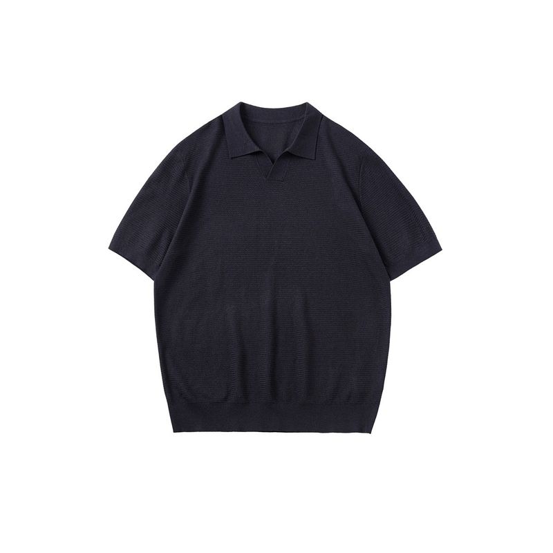 Caleb Open Collar Knit