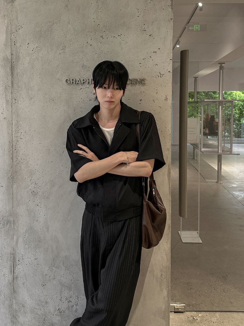 WHAT A LOOK（ワット ア ルック）の「アーバンハーフクロップジャケット（ジャケット/アウター）」