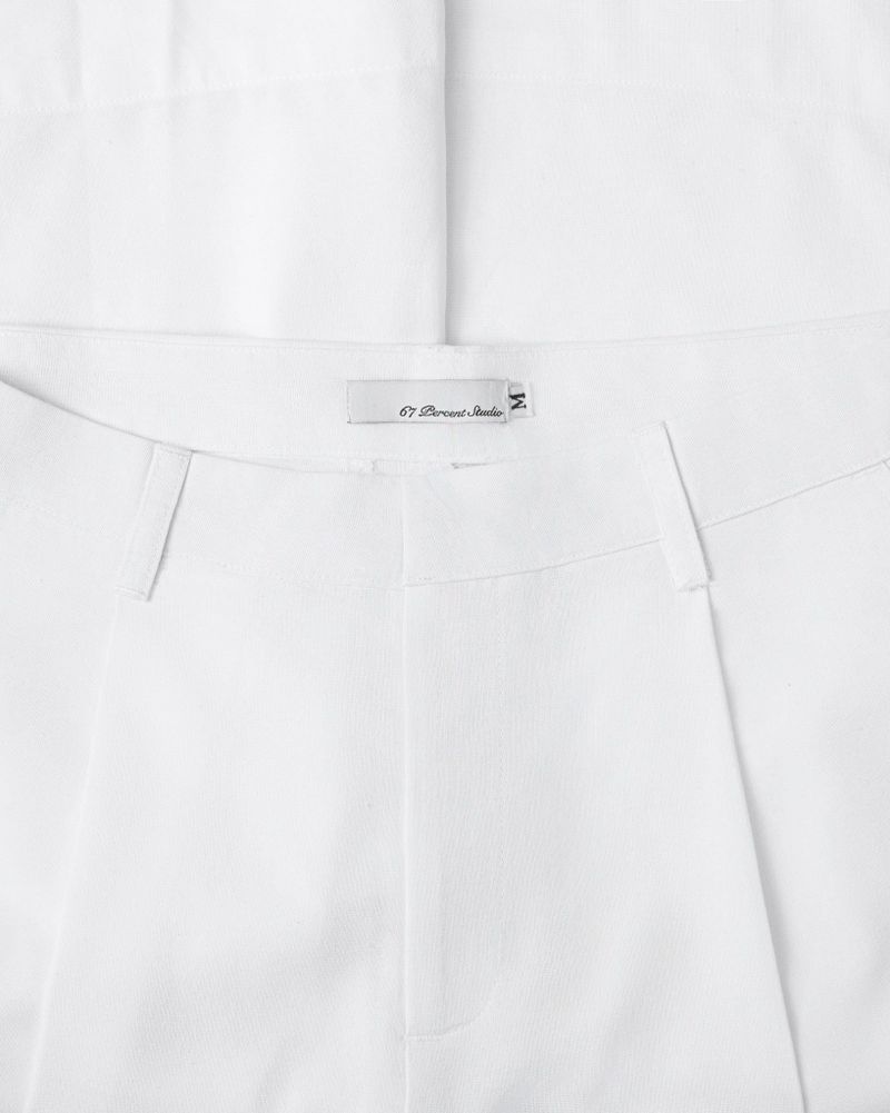 BERMUDA LINEN SHORTS