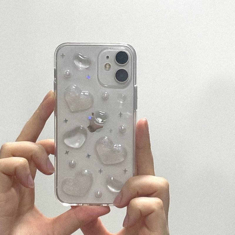 [MADE] Soft heart Resin Case