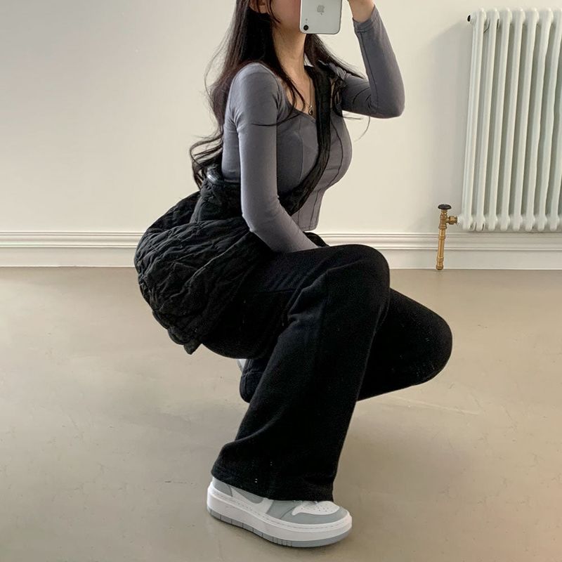 [BELLIDE MADE] 2 length personal wide training pants