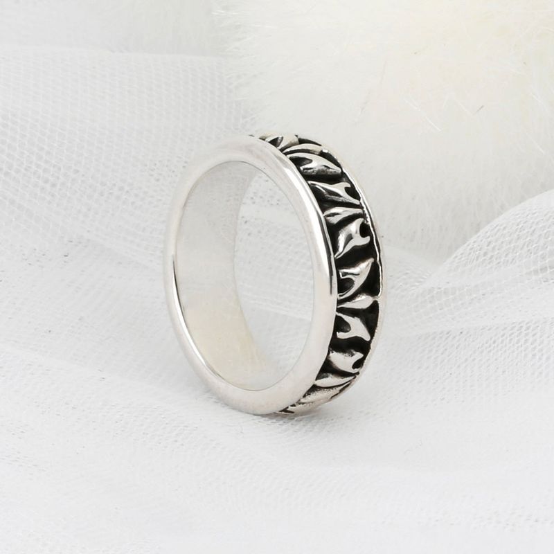 SVR-S601 Silver 925 Geometric Silver Ring 