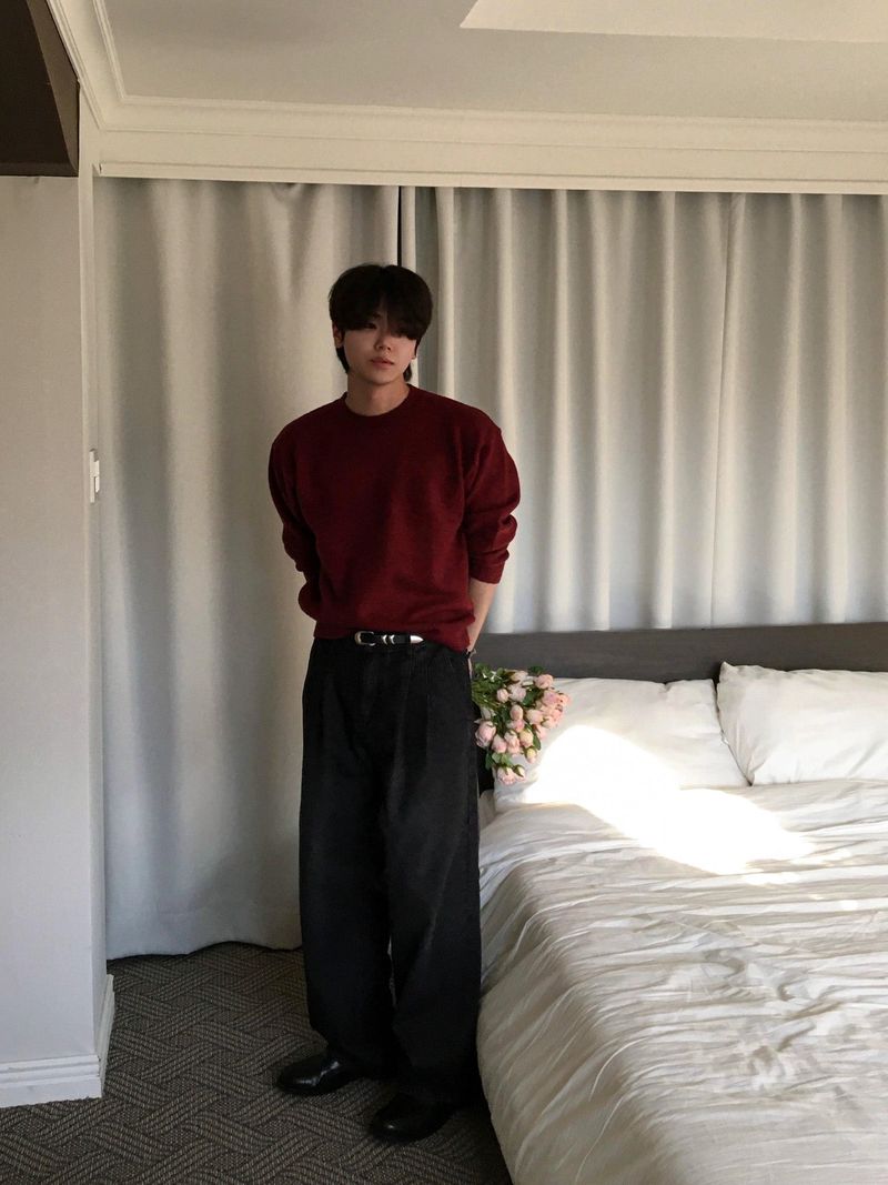 Even Soft Wool Round-Neck Knit