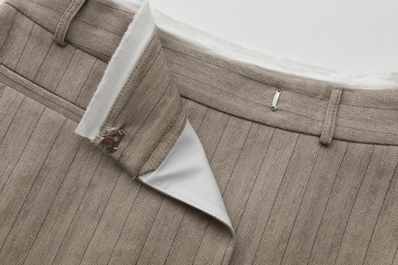 Modern Layered Stripe Skirt