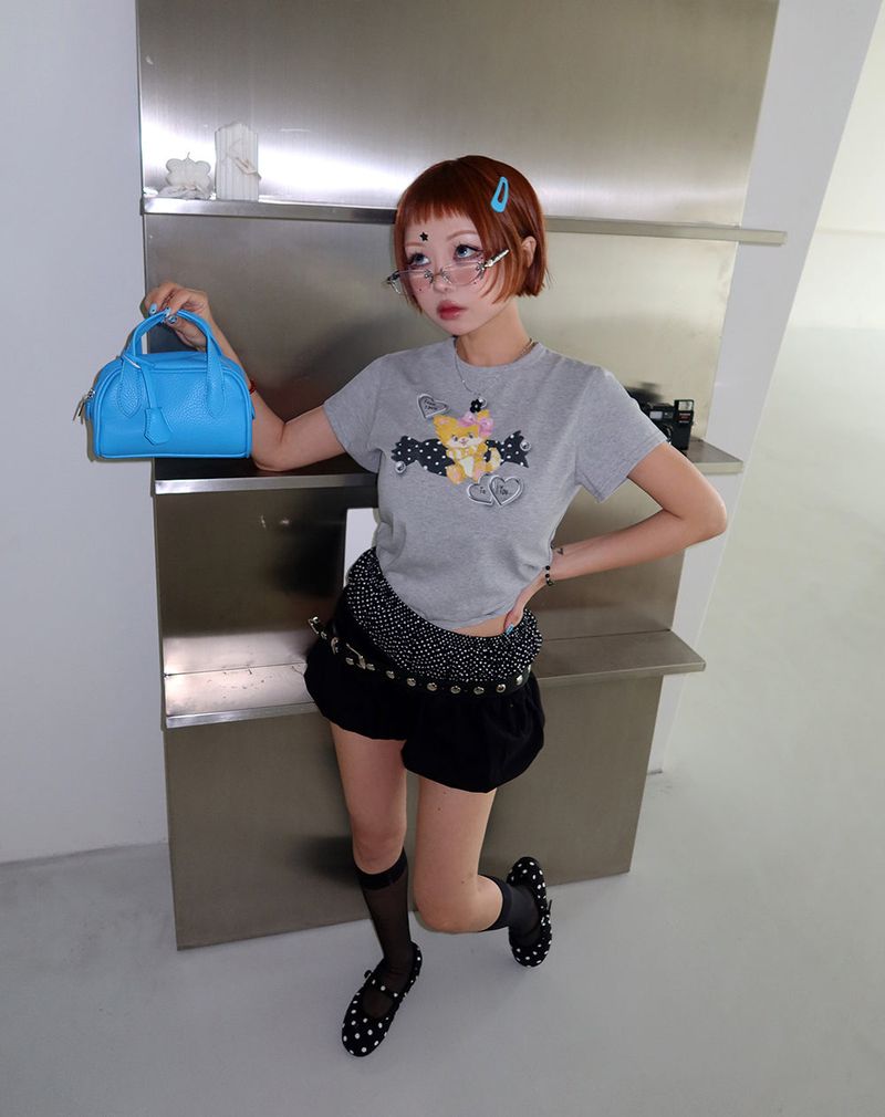 Vivid Pretty Mini Tote & Shoulder Bag