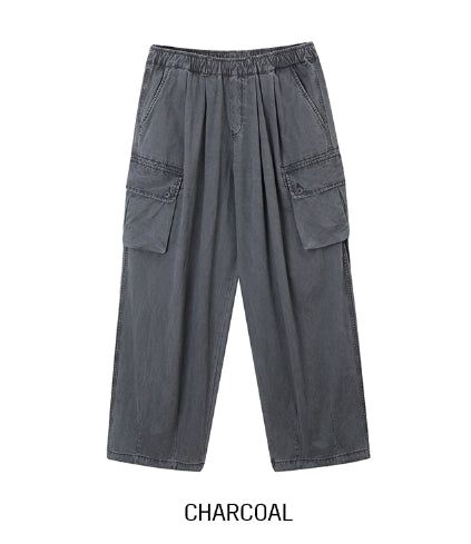 [Planned Product] Summer Pigment Strap Cargo Balloon Pants