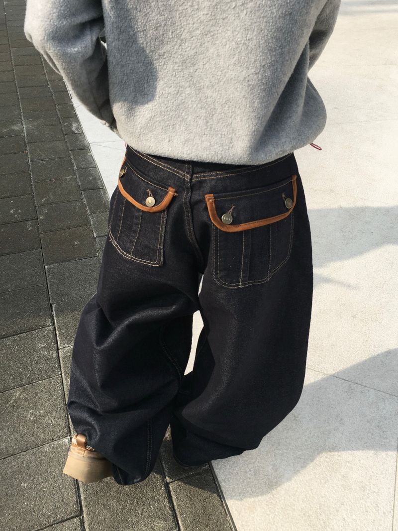 RITCORE（リットコア）の「リポケット ノンフェードバルーンデニム(1c)（パンツ）」