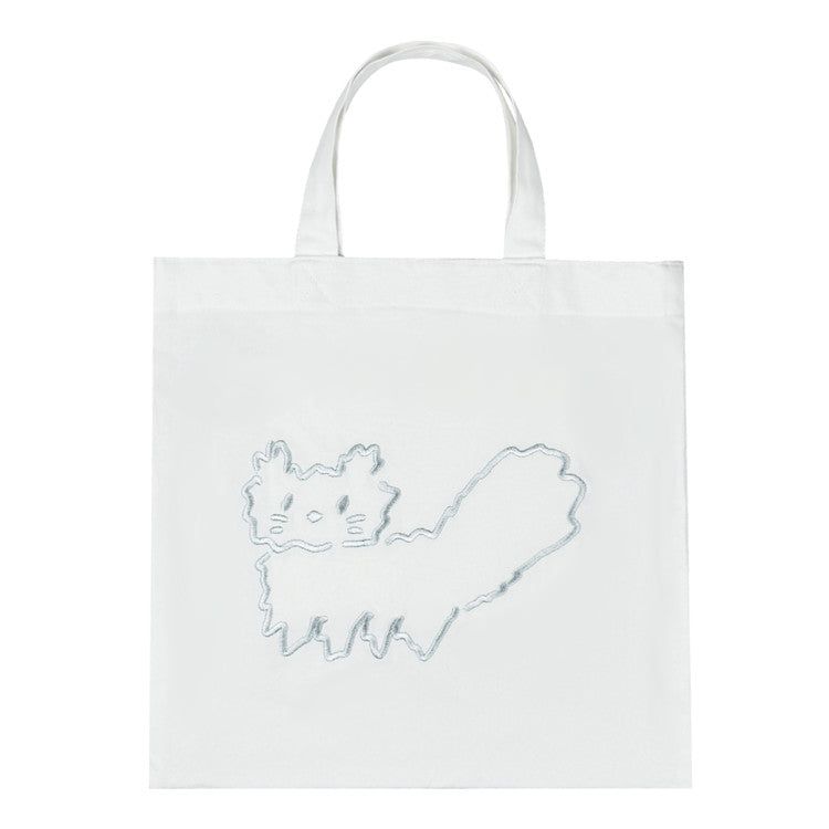 HOOKKA HOOKKA STUDIO（フカフカスタジオ）の「A Walk - コットンバッグ [Meoww]（バッグ）」