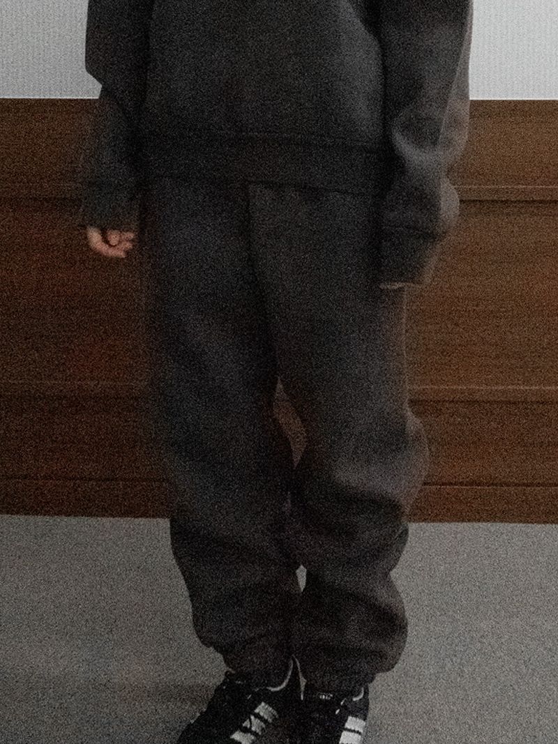 Bow in pocket Jogger Pants (grey)