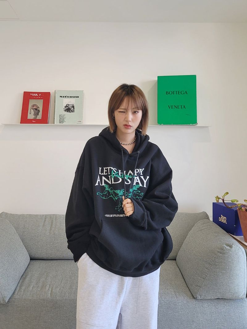 VENTIQUE angel fluff Hoodie 3color