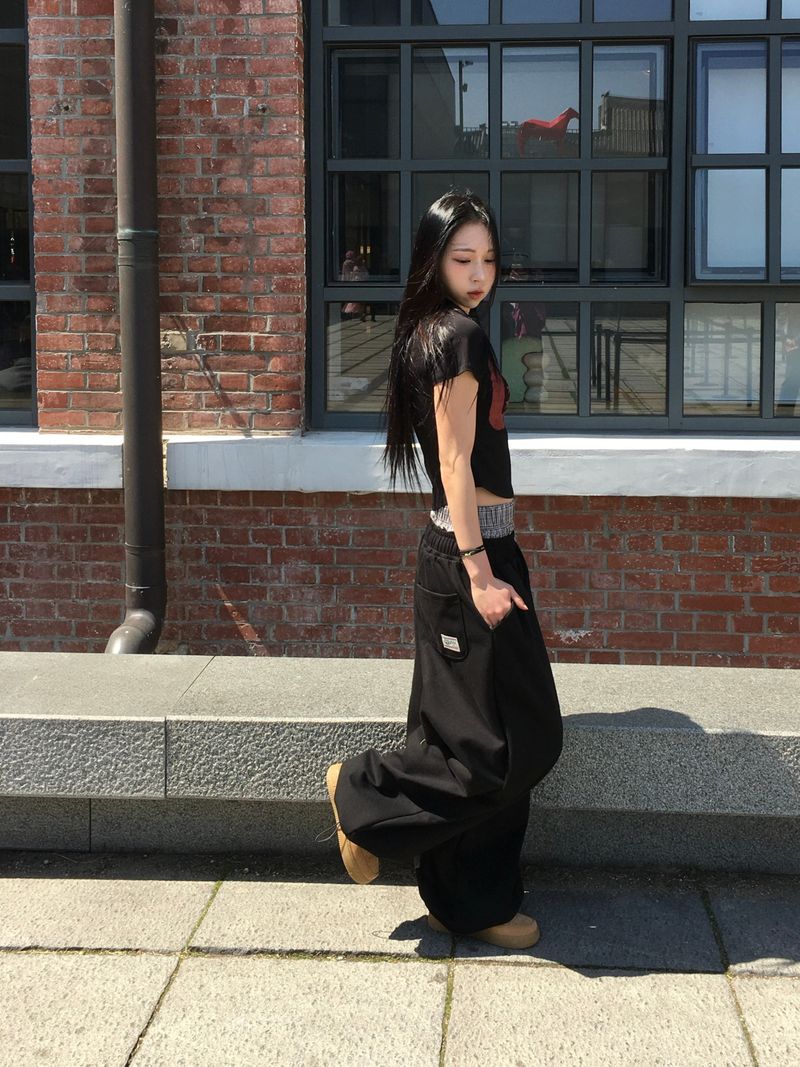 Vintage Seven Star Crop Top (3c)